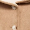 Manteau réversible double face en peluche