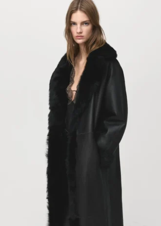 Manteau réversible en fourrure