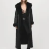 Manteau réversible en fourrure