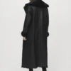 Manteau réversible en fourrure