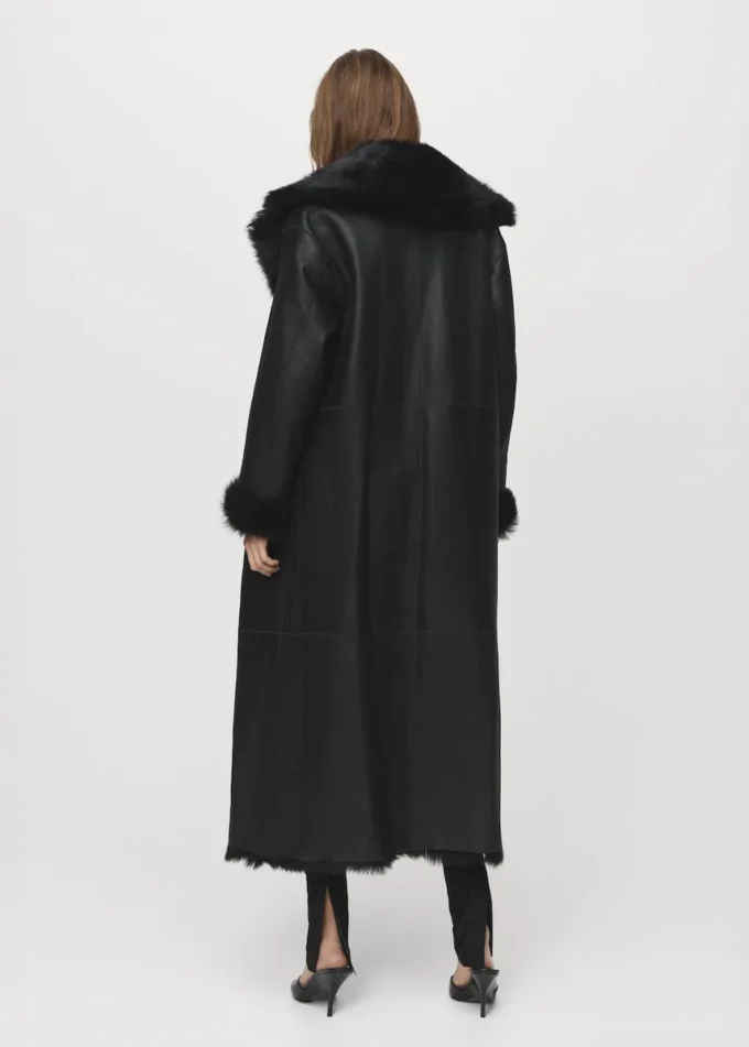 Manteau réversible en fourrure