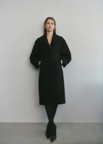 Manteau structuré en laine Manteau structuré en laine