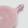 Masque pour les yeux à imprimé animal et effet fourrure