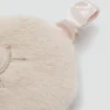 Masque pour les yeux à imprimé animal et effet fourrure