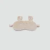 Masque pour les yeux à imprimé animal et effet fourrure