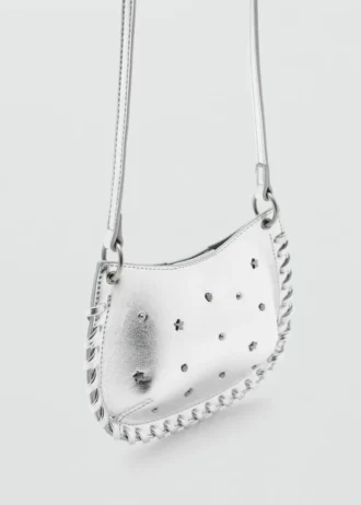 Mini-sac avec clous en forme d&rsquo;étoile