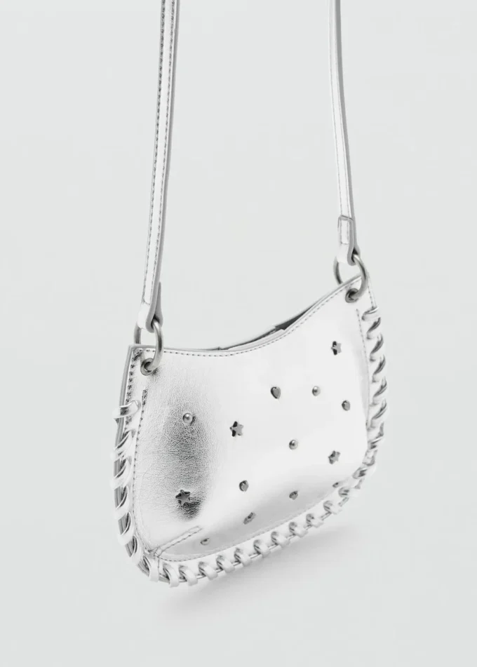 Mini-sac avec clous en forme d&rsquo;étoile