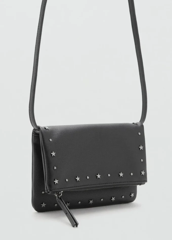Mini-sac avec clous en forme d&rsquo;étoile