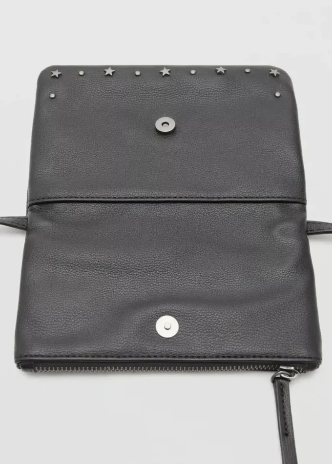 Mini-sac avec clous en forme d&rsquo;étoile