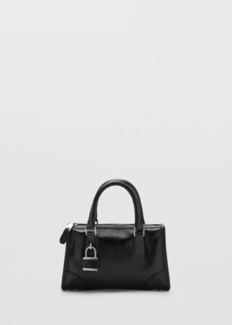 Mini sac à main brillant avec poignées Mini sac à main brillant avec poignées