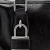 Mini sac à main brillant avec poignées