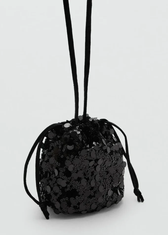 Mini sac à main à paillettes