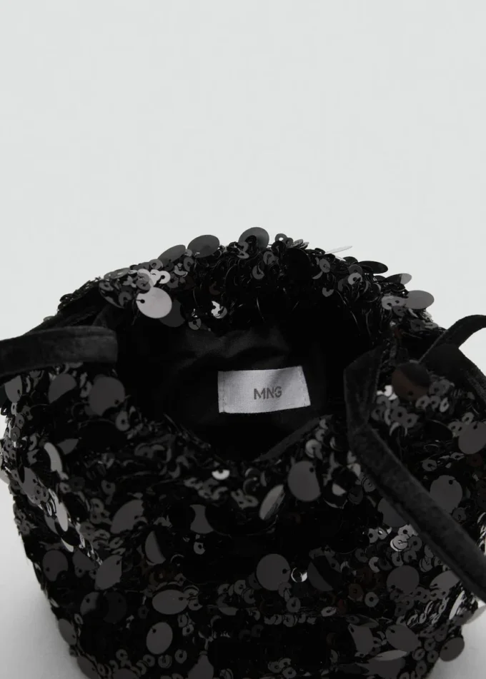 Mini sac à main à paillettes