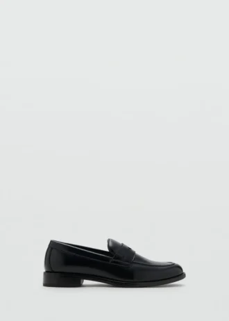 Mocassins effet cuir nappa