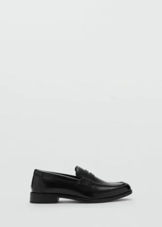 Mocassins effet cuir nappa