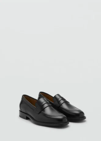 Mocassins en cuir