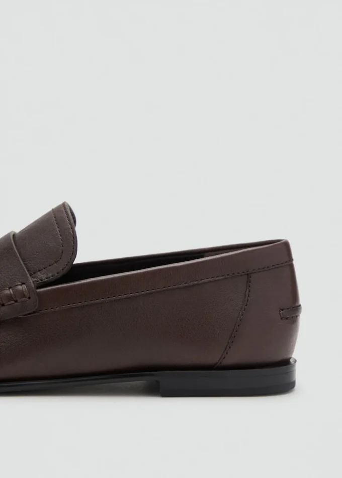 Mocassins en cuir