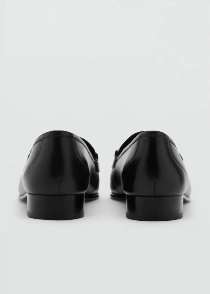 Mocassins en cuir à boucle
