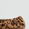 Mocassins en cuir imprimé léopard