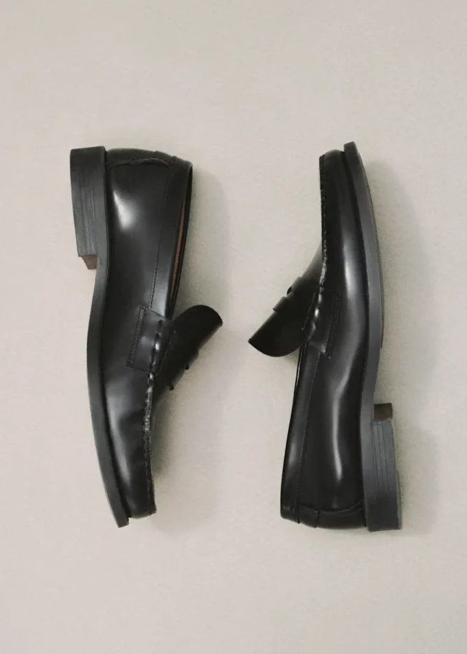 Mocassins en cuir vieilli Mocassins en cuir vieilli