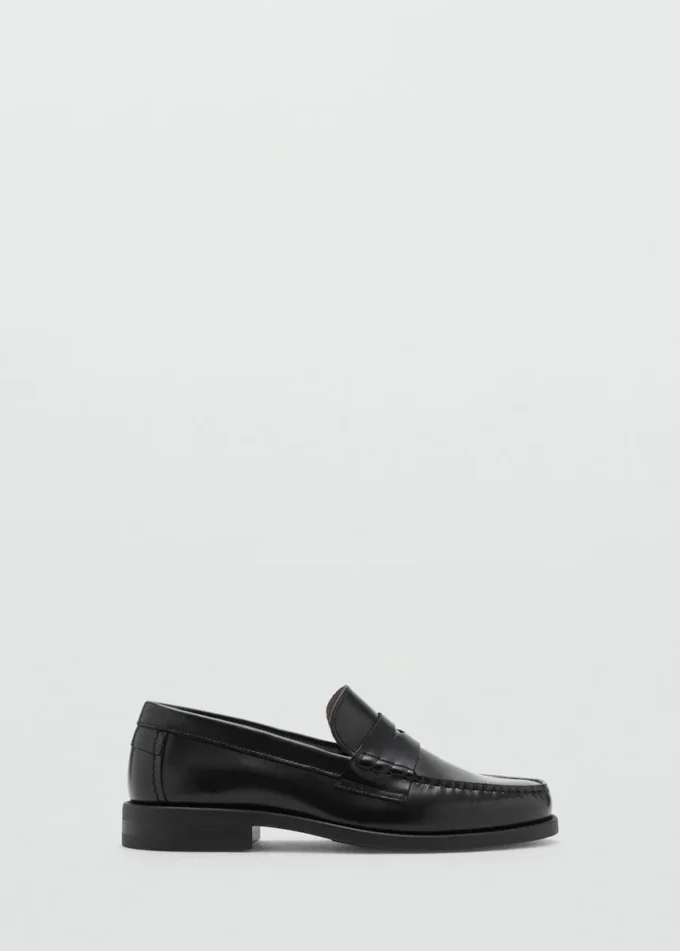 Mocassins en cuir vieilli Mocassins en cuir vieilli