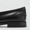 Mocassins en cuir vieilli Mocassins en cuir vieilli