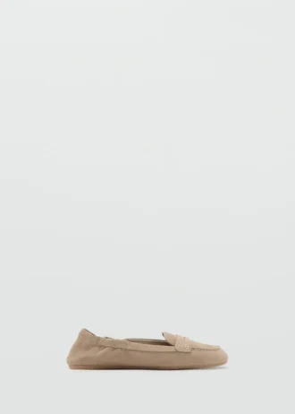 Mocassins en daim