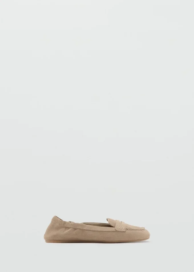 Mocassins en daim