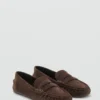 Mocassins en daim