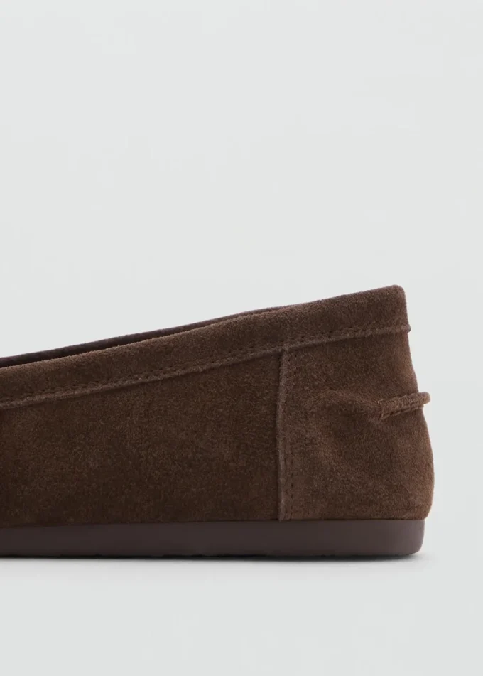 Mocassins en daim