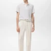 Pantalon 100 % lin avec taille élastique Pantalon 100 % lin avec taille élastique