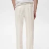 Pantalon 100 % lin avec taille élastique Pantalon 100 % lin avec taille élastique