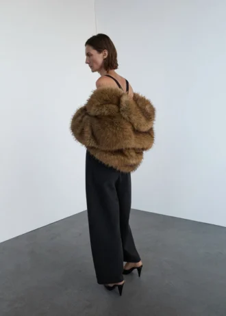 Pantalon bouffant en laine