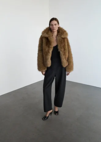 Pantalon bouffant en laine