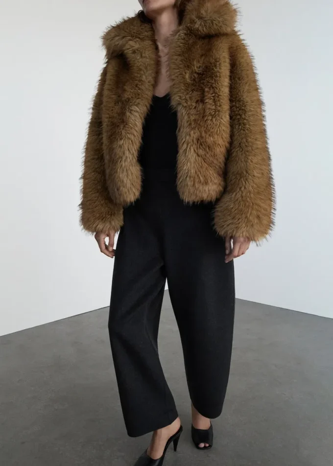 Pantalon bouffant en laine Pantalon bouffant en laine