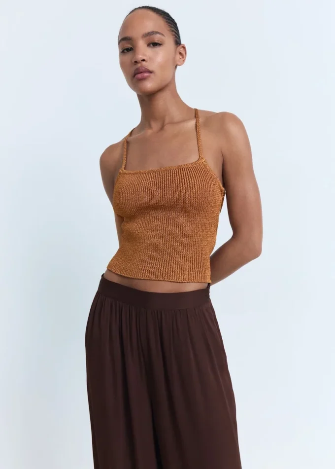 Pantalon bouffant à nœuds Pantalon bouffant à nœuds