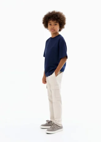 Pantalon cargo en coton