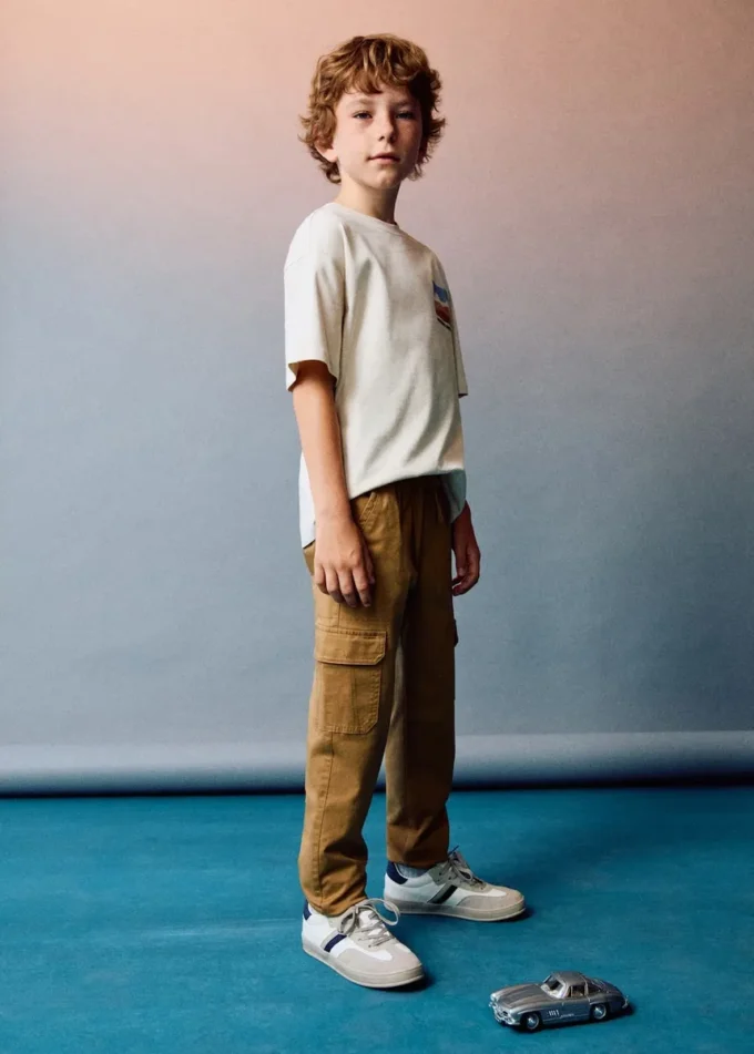 Pantalon cargo en coton Pantalon cargo en coton