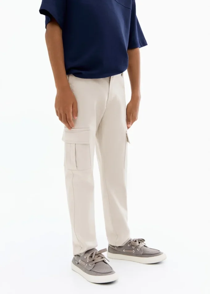 Pantalon cargo en coton Pantalon cargo en coton