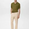 Pantalon cargo en coton et lyocell Pantalon cargo en coton et lyocell