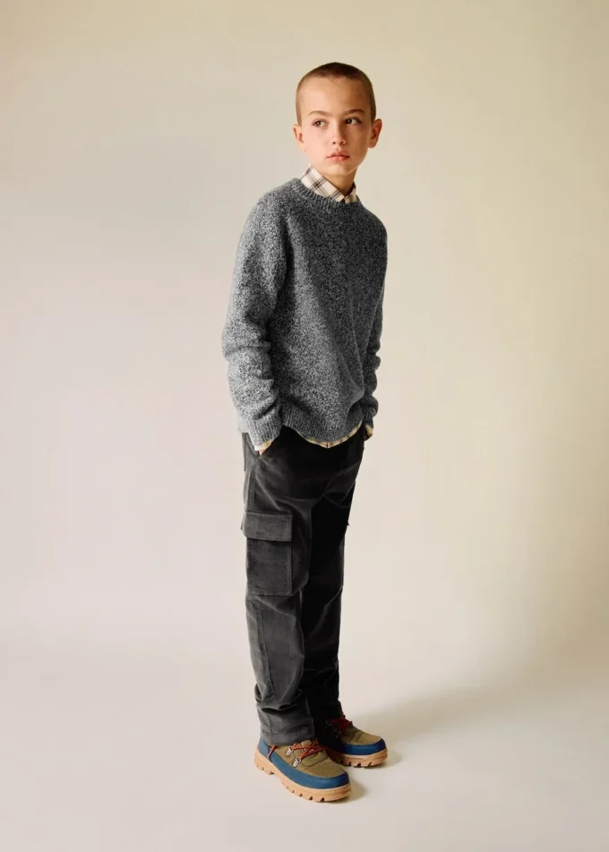 Pantalon cargo en velours côtelé Pantalon cargo en velours côtelé