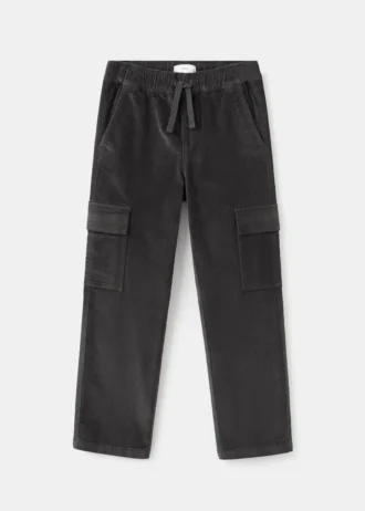 Pantalon cargo en velours côtelé