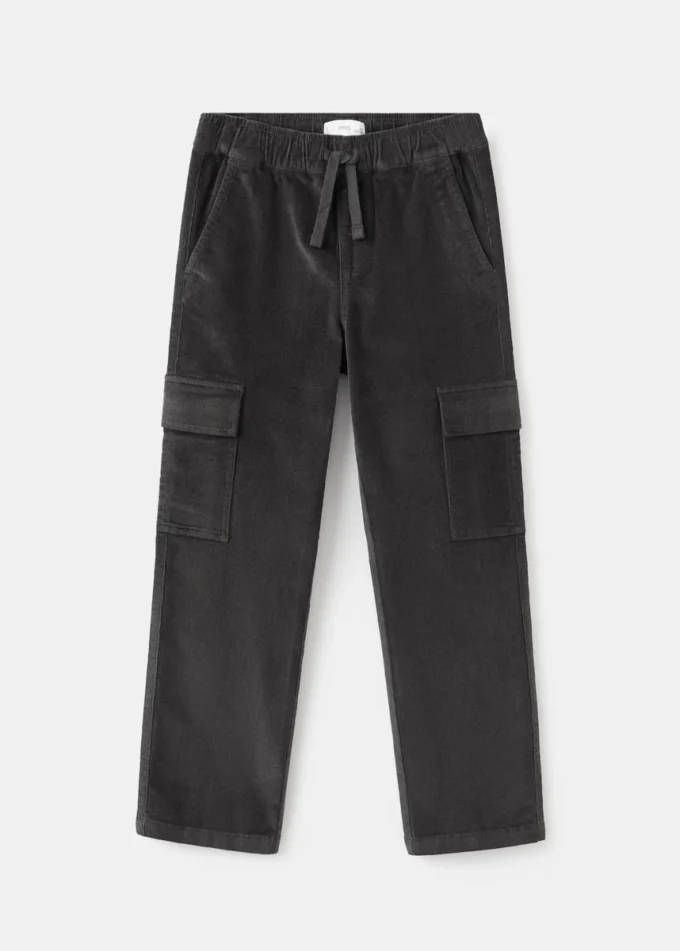 Pantalon cargo en velours côtelé Pantalon cargo en velours côtelé