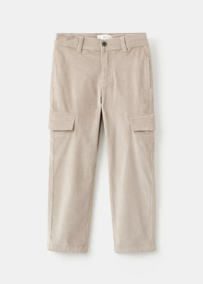 Pantalon cargo en velours côtelé Pantalon cargo en velours côtelé