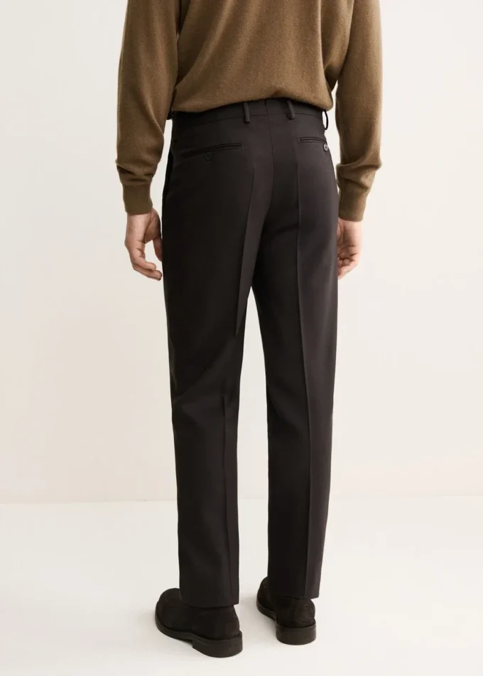 Pantalon chic 100 % laine italienne Pantalon chic 100 % laine italienne