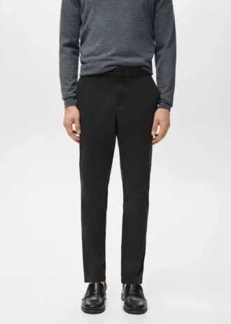 Pantalon chino court et fuselé Prato