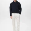 Pantalon chino court et fuselé Prato Pantalon chino court et fuselé Prato