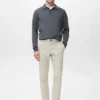 Pantalon chino court et fuselé Prato Pantalon chino court et fuselé Prato
