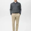 Pantalon chino court et fuselé Prato Pantalon chino court et fuselé Prato