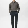 Pantalon chino court et fuselé Prato Pantalon chino court et fuselé Prato
